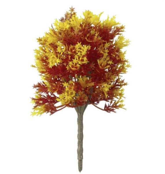 Dollhouse Miniature Fall Tree
