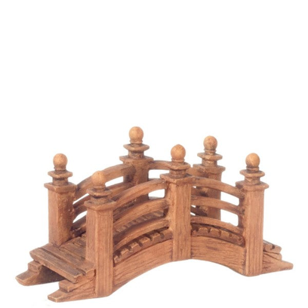 Dollhouse Miniature Garden Bridge