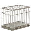 Large Galvanized Dollhouse Miniature Dog Cage
