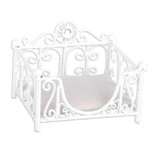 Metal Dollhouse Miniature Cat Bed