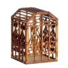 Wood Dollhouse Miniature Birdcage