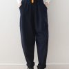 2025 Blue Harem Pants Pants Elastic Loose Bodywear