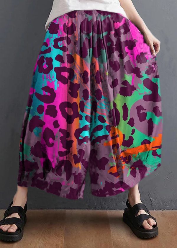 Modern Black High Waist asymmetrical design Summer Cotton Linen Pants - Image 6