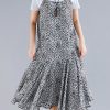 Beach black floral dress stylish Work Outfits Spaghetti Strap robes Summer Dress
