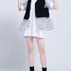 Beautiful Black Patchwork dress Two Piece Suit Set Summer