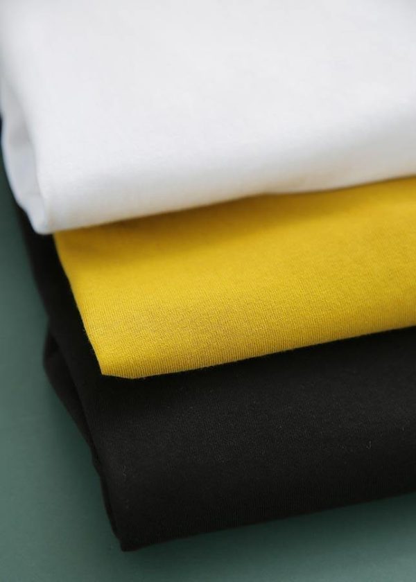 DIY White O-Neck Cotton Summer T Shirts - Image 5