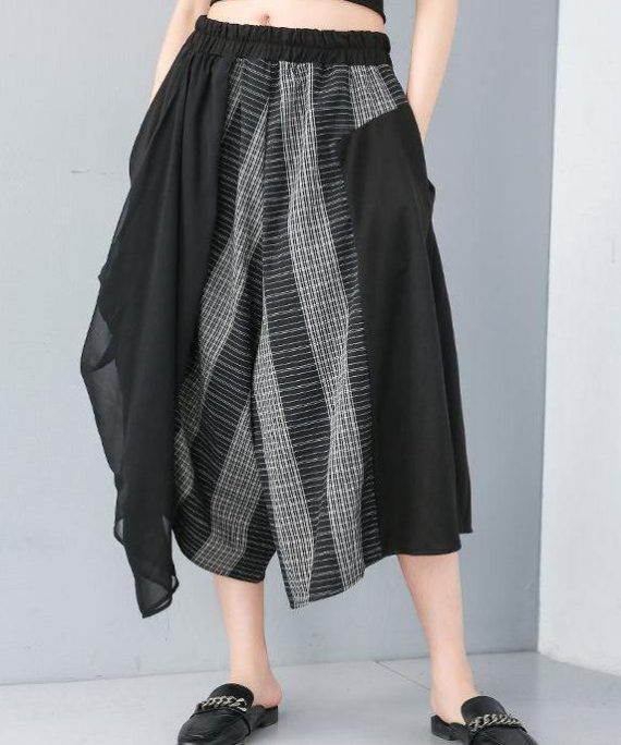 DIY Women Irregular Fashion Personality Wide Leg Pants