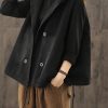 Denim Black Waistcoat 2025 Autumn Loose Large Size Tooling Double Breasted Hooded Vest