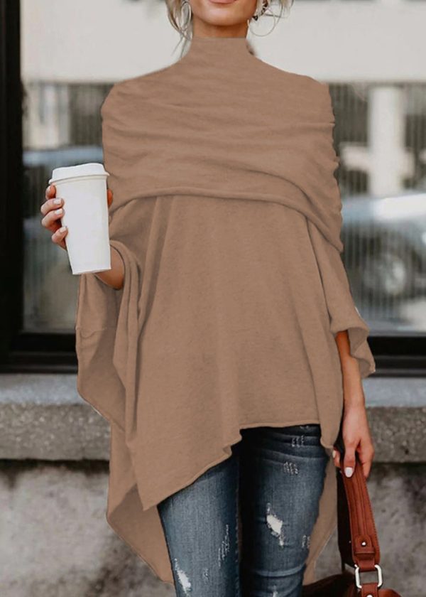 Natural Red Asymmetrical Low High Design Top Spring - Image 2