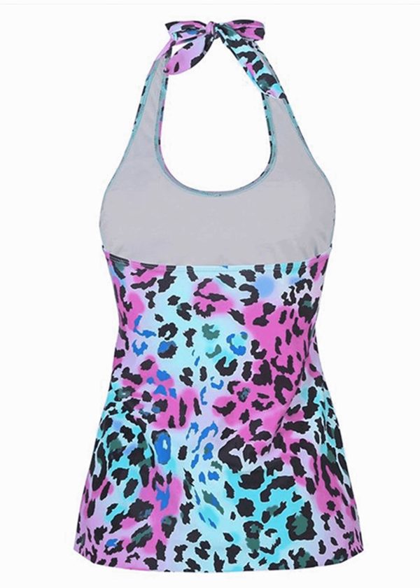 New American Style Black Leopard Print Swimwear Bikini Set - Image 5
