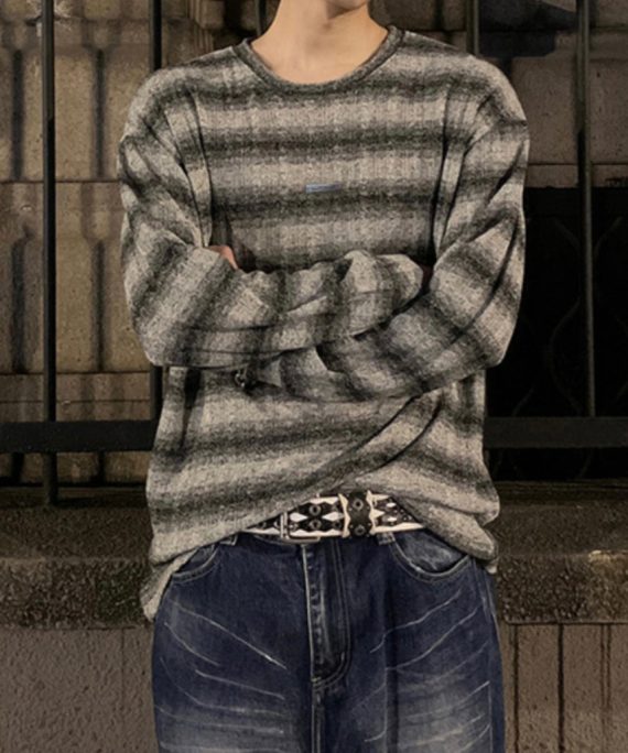 New Coffee O Neck Striped Cotton Best T Shirts For Men Spring