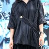 Summer 2025 new striped shirt women loose wild style shirt
