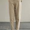 Unique Spring Chothes Plus Size Clothing Khaki Elastic Waist Jeans