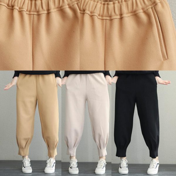 Winte New Korea Style Women Casual Pants Winter Harem Trousers - Image 5