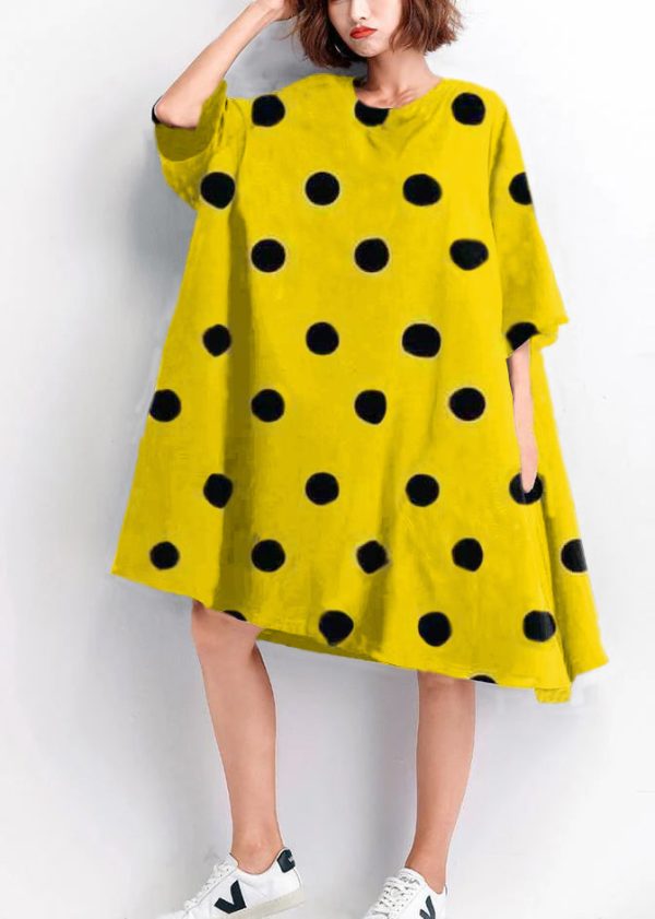 Women black embroidery Cotton big hem shift summer Dresses - Image 8