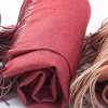 dark red women warm scarves warm rectangle big shawl