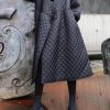 thick oversize warm winter coats black lantern sleeve women parkas